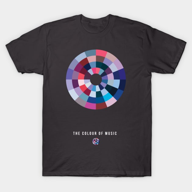 Music In Colour T-Shirt by modernistdesign